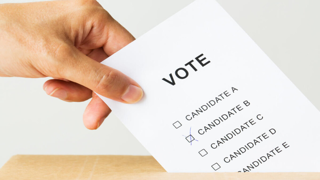 Guide to Voting with Three Ballot Papers