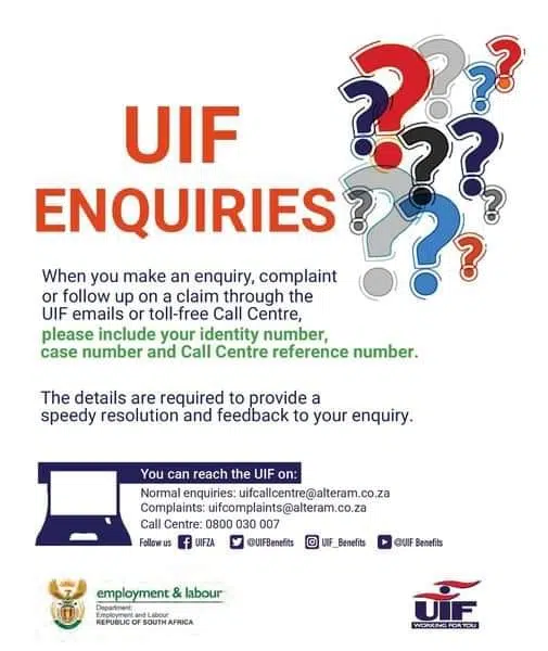 UIF Enquiries