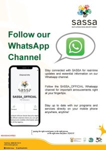 SASSA Whatsapp Channel