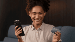 The Top Benefits of the Postbank Flexi Debit Card A person using a Postbank Flexi Debit Card