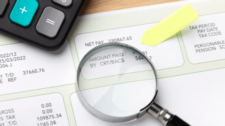 Capfin loan statement with highlighted errors