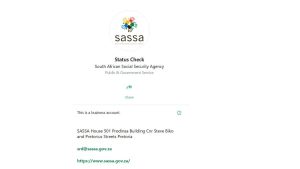 SASSA Status Check on WhatsApp