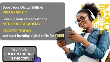 MTN Skills Academy: Free Courses + Tablet Giveaway