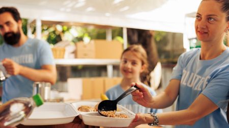 food banks and assistance desks open