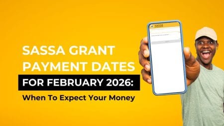 SASSA Grant Payment Dates for Feburary 2026