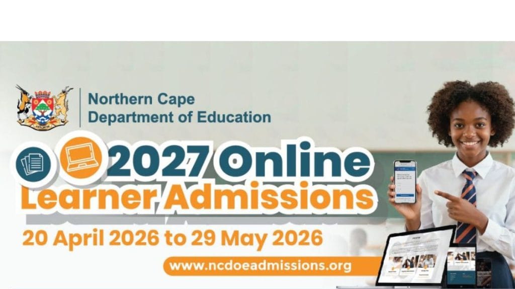 Northern Cape Department of Education 2027 Online Admissions
