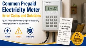 Prepaid Electricity Meter Error Codes in South Africa: What They Mean and How to Fix Them